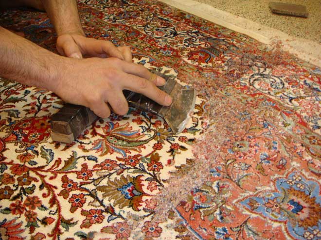 تشخیص فرش ماشینی اصل از تقلبی